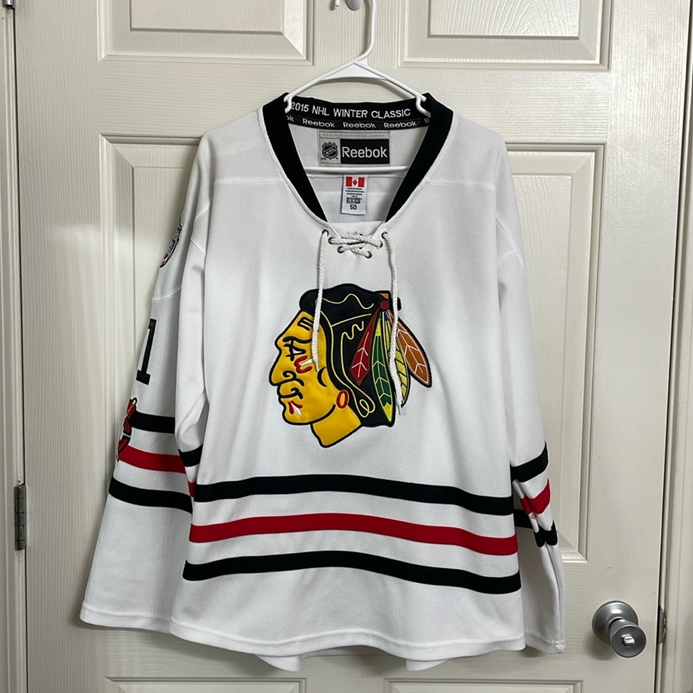 2015 Winter Classic Blackhawks Hossa Jersey